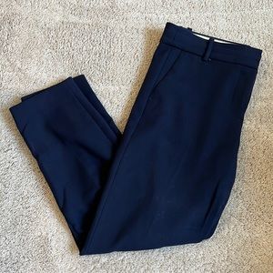 J-Crew Navy Ankle Length Pants
